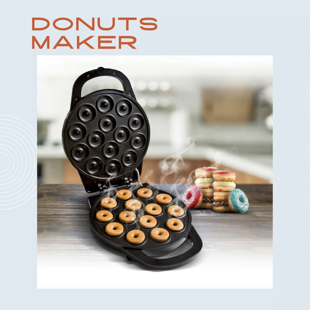 BLANIK Maquina Mini Donas Donuts Maker Blanik Bdm04